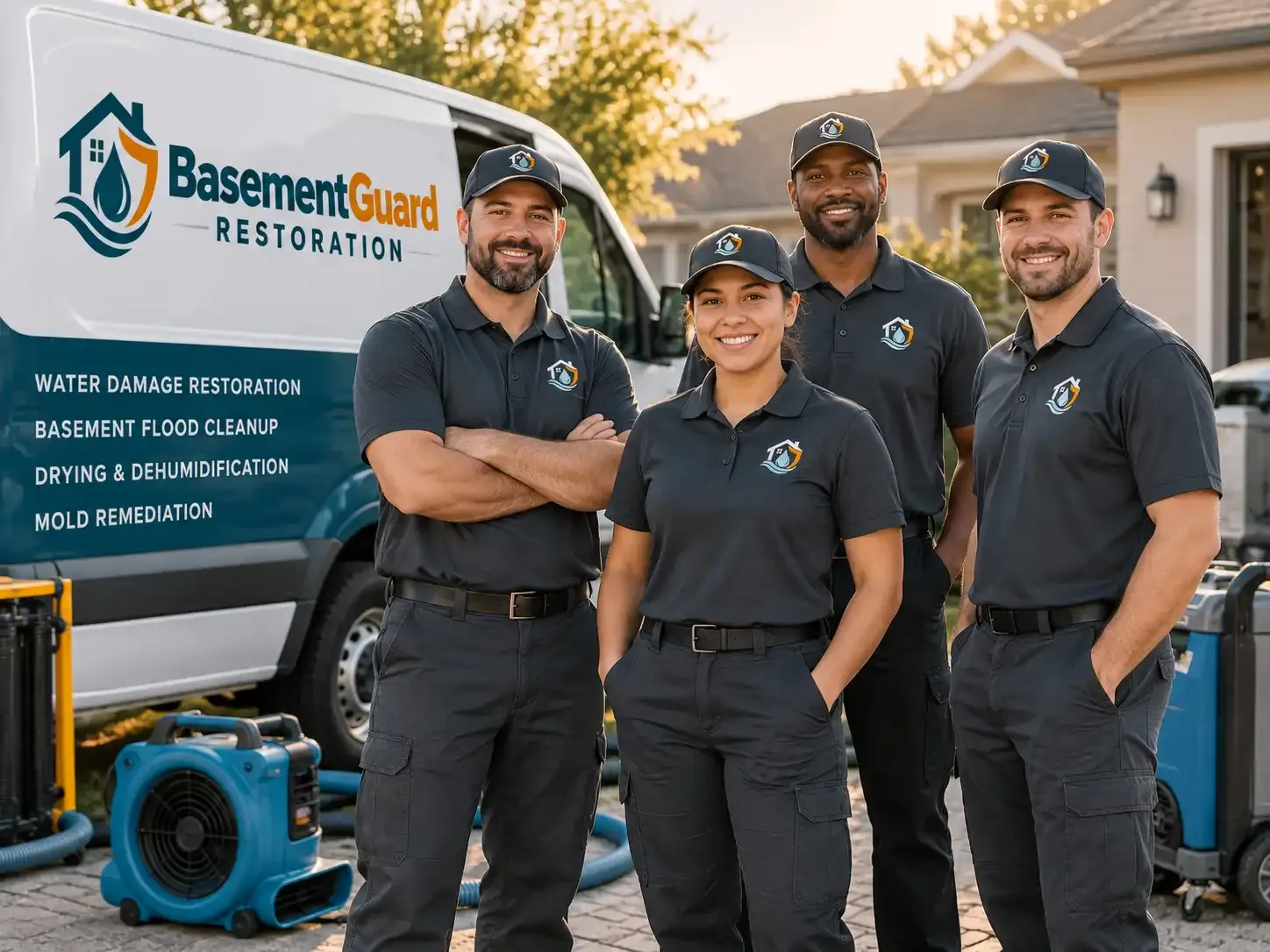 Basement Water Damage Restoration company in Bernard, IA